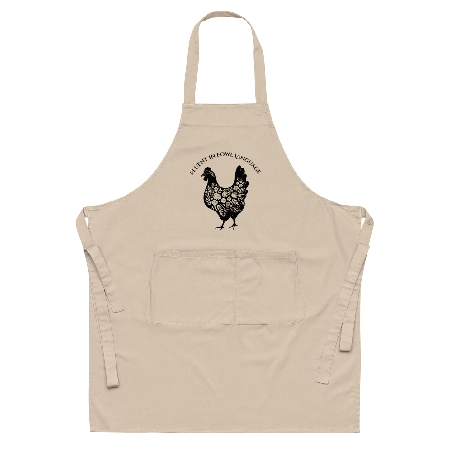 Organic cotton apron