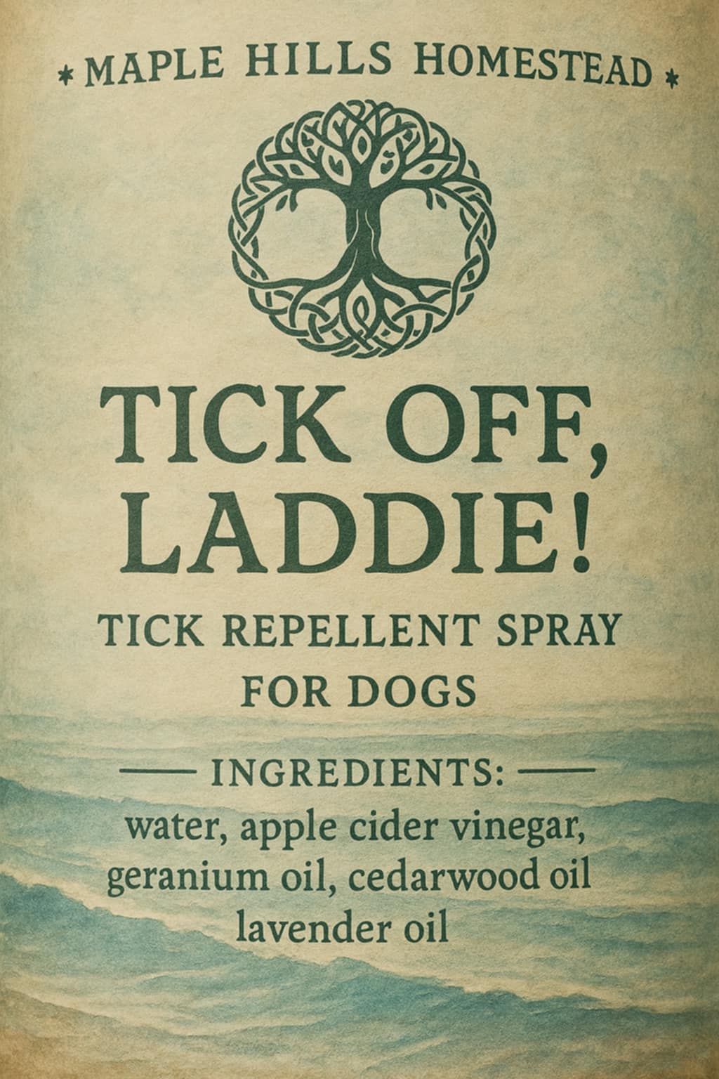 Tick Off, Laddie!