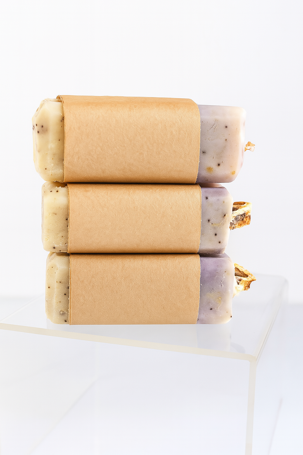 Citrus Shore - Lemon Lavender Poppyseed Tallow Soap