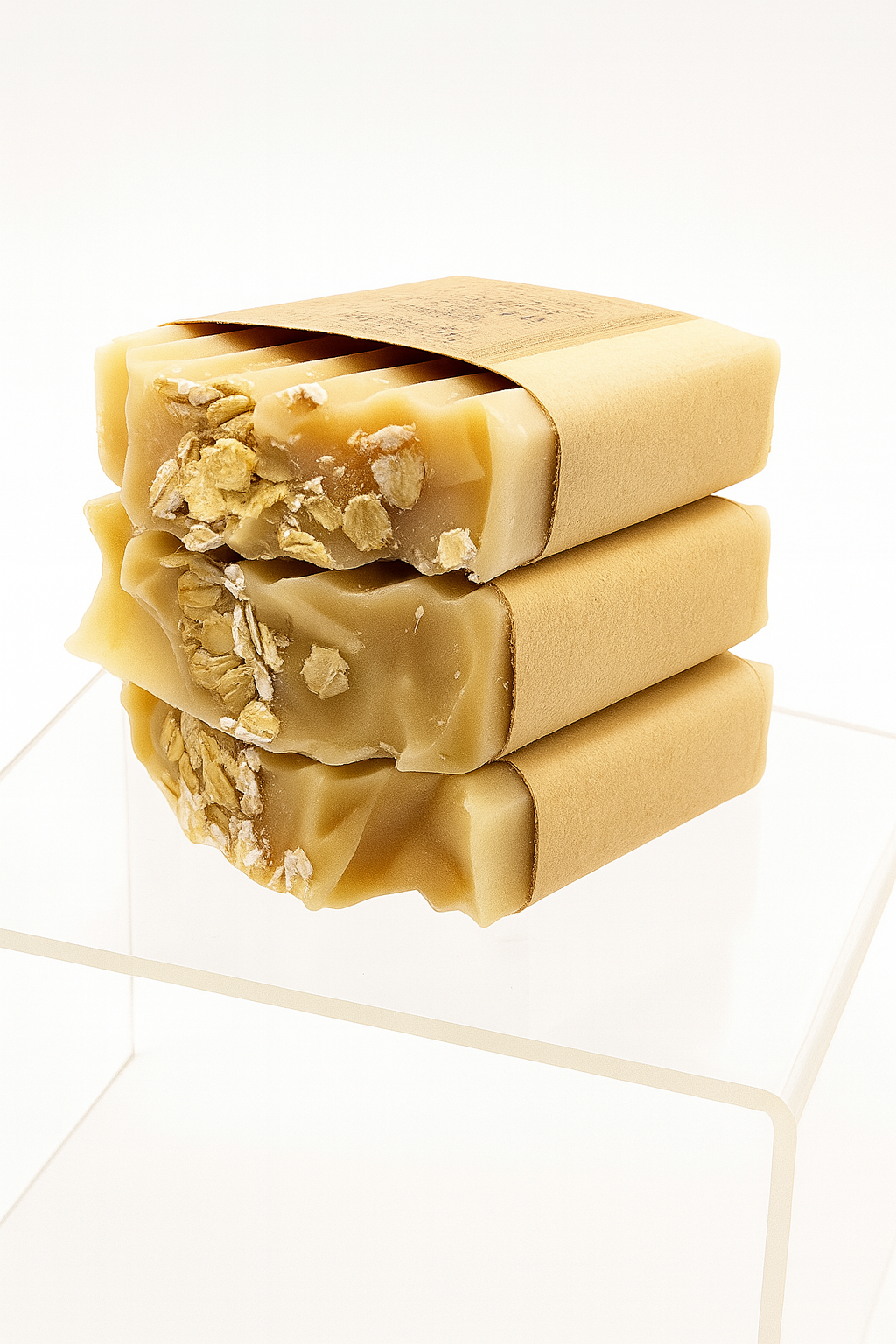 Oats & Tallow Soap, Gentle Soap for all skin types, Mild Shea Butter, Grass fed Tallow, Wildflower honey, Colloidal Oat Soap, kids, adults